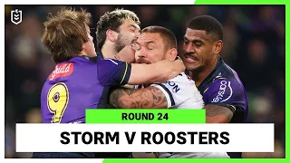 NRL Melbourne Storm v Sydney Roosters | Round 24, 2022 | Full Match Replay