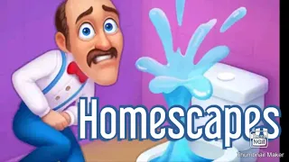 HOMESCAPES GAMEPLAY (ANDROID,IOS)DAY 1