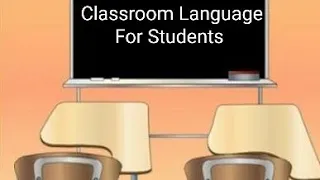 Classroom language for students that you must know | basic