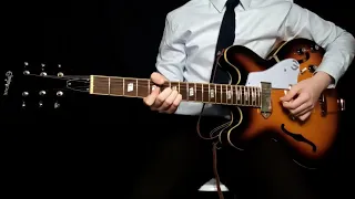 The Beatles - Another Girl - Paul McCartney Lead Guitar (Epiphone Casino) - note for note recreation