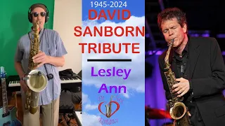 DAVID SANBORN TRIBUTE - LESLEY ANN SONG, DR. SAX ROMANCE, Jeffrey "Saxophone Tall" Newton
