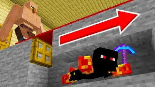 Cómo robar DIAMANTES de un ALDEANO MAMADÍSIMO en Minecraft