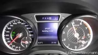 2014 Mercedes-Benz GLA 45 AMG 360 HP 0-100 km/h, 0-100 mph & 0-200 km/h Acceleration GPS