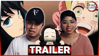 WHO ELSE CAN'T WAIT? Demon Slayer Season 3 Trailer Reaction