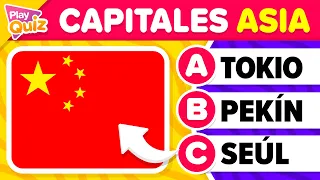 Adivina las Capitales de Asia 🌏📚🧠 | Test de Geografía - Cultura General | PlayQuiz Trivia