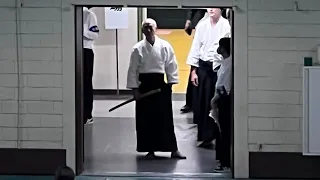 2024 All Japan aikido demonstrations.Shigemi Inagaki shihan.第61回全日本合気道演武大会、稲垣繁實師範