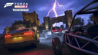 Forza Horizon 4 Fortune Island - Opening Cutscene and Race