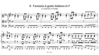 Krebs, Johann Ludwig (17??): Fantasia à gusto italiano in F, KrebsWV 422 — Beatrice-Maria Weinberger