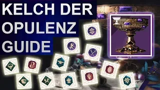 Destiny 2: Kelch der Opulenz Guide & Alle Kombinationen (Deutsch/German)