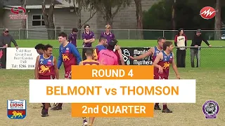 RD4 Belmont VS Thompson 2nd QTR 27/04/2024