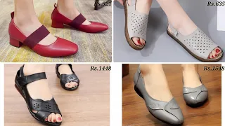 Checkout Our Sweetest Footwear Of 2024 For Women /Ladies : Sandal Slip-on Pump Belly Shoes