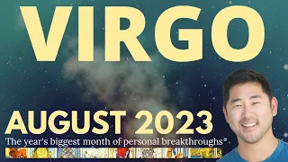 Virgo August 2023 - YOUR BEST SPREAD HAPPILY COINCIDES WITH BIRTHDAY SEASON! 🌠🚀 Tarot Horoscope ♍️
