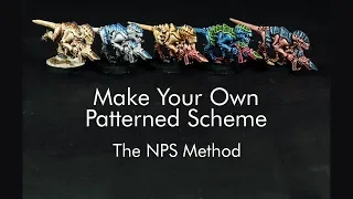 Patterned Tyranid Schemes Made Easy- NPS Method