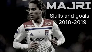 Amel Majri Skills and goals 2018-2019