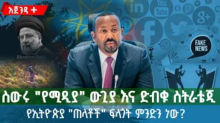 ስውሩ 'የሚዲያ' ውጊያ እና ድብቁ ስትራቴጂ | የኢትዮጵያ 'ጠላቶች ፍላጎት ምንድን ነው?