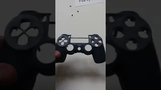 how to hydro dip your ps4 controller 🫵😎🤯🎮#shorts