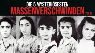 Die 5 mysteriösesten Massenverschwinden, die unerklärlich sind... (Teil 2)