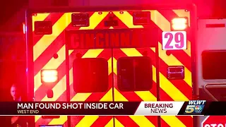 Police: Man shot inside car in the West End