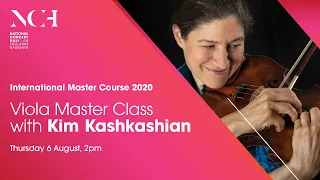 Viola Master Class with Kim Kashkashian - International Master Course