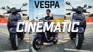 VESPA CINEMATIC VIDEO | Sony A7IV + Sigma 24-70 F2.8 + Zhiyun Weebill S