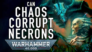 Can Chaos Corrupt Necrons in Warhammer 40K #warhammer40k #wh40k #wh40kdarktide