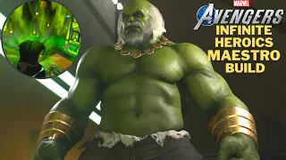 INSANE MAESTRO HULK BUILD | INFINITE HEROICS | BEST HULK BUILD | MARVEL'S AVENGERS