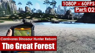 Carnivores Dinosaur Hunter Reborn gameplay PC - The Great Forest - Part 2 - Walkthrough 1080p/60fps
