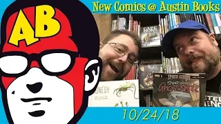 New Comic Book Recommendations @ Austin Books 10/24/18