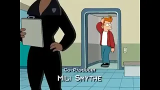 Fry meets Leela for the first time...
