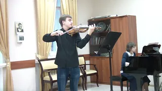 Arno Babadjanyan Sonata for violin and Piano, part 3, Азат Нургаянов, скрипка