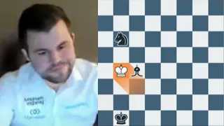 Magnus Carlsen Has ONLY Knight and Bishop to Checkmate Hans Niemann and LETS SEE WHAT HAPPENED!