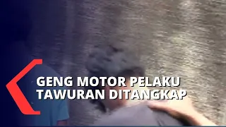 4 Pelaku Tawuran Geng Motor Dibekuk, Sejumlah Senjata Tajam Disita