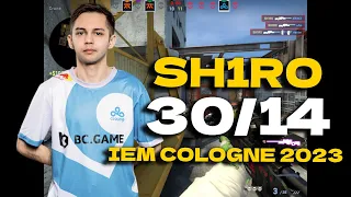 CSGO POV Cloud9 sh1ro (30/14) vs fnatic (VERTIGO) @ IEM Cologne 2023