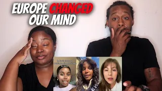 AMERICAN COUPLE React To "What Is Something Europe Has Changed In Your Mind As An American? Part 2