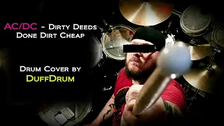 Drum Cover By DuffDrum - AC/DC - Dirty Deeds Done Dirt Cheap(Drums Only)