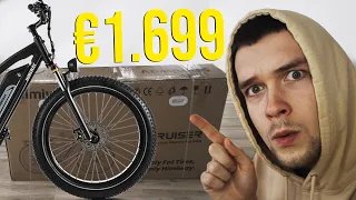 IŠPAKUOJU E-DVIRATĮ UŽ €1699! Himiway Cruiser