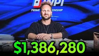 $1,386,280 to First at WPT Prime Championship FINAL TABLE