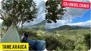 el cañon del cravo [ el destino turístico mas bonito de colombia ] TAME ARAUCA