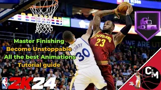 NBA 2K24 Unstoppable DUNKS : Best Dunk Animations for all builds