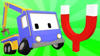 Kleinen Trucks | Magnet - Lerne mit den kleinen Trucks 👶 🚚 Lehrreiche Cartoons für Kinder