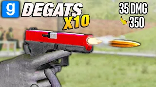 Gmod Mais les Dégâts des armes sont X10 (Un carnage !)