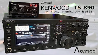Ramon の Asymod Kenwood TS 890 Hi Fi 非対称 AM および eSSB