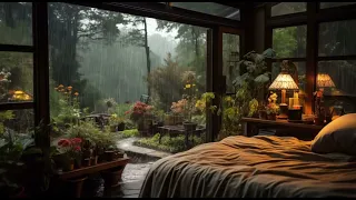 Sound of Rain for Sleeping & Insomnia Relief | Come Into Bed, Deep Sleep Tonigh😴