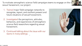 Field-Campaign Networks to Identify Sexual Harassment in Atmospheric Science & Pilot Interventions