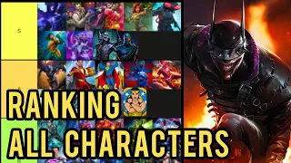 Ranking ALL 100 Characters! (Worst & Best) - Injustice 2 Mobile