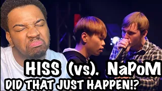 HISS vs NaPoM | Grand Beatbox SHOWCASE Battle 2017 | FINAL| REACTION