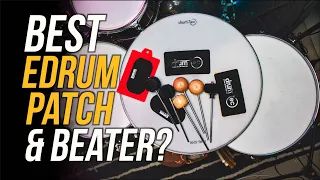 Best EDrums Beater & Patch? | Evans EQ Patch + Gibraltar Edrums/Cajon Beater