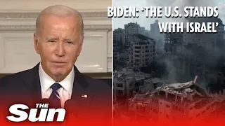 Biden's declaration: 'We stand with Israel'