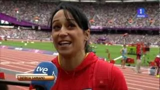 Patricia Sarrapio triple jump London 2012 interviuw