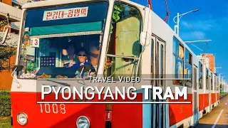 【1080p】Footage | Trams in PYONGYANG (DPRK) 2019 ..:: Tram System @Capital North Korea *TRAVEL VIDEO*